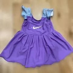 NIKE キッズ ワンピース水着 パープル 100cm