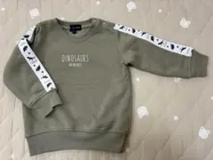 90 裏起毛トレーナー 恐竜 しまむら