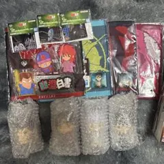 一番くじ 幽遊白書 F賞ソフビクチュコンプ.G.H.I ロゴ付き セット