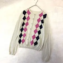 ユナイテッドアローズ　カシミヤ　アンゴラ　ニットカーディガン