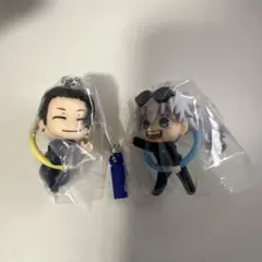 呪術廻戦こんにち輪！フィギュアマスコットVol.1 夏油傑/五条悟　2個セット