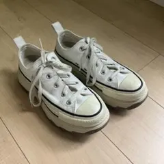 コンバースALL STAR TREKWAVE OX 厚底スニーカー23センチ
