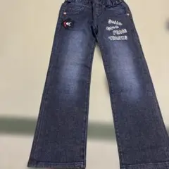 ダブルビーデニムパンツ 超美品130㎝一度のみ着用