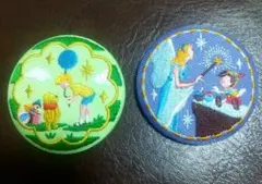 ⭐️ディズニー 刺繍缶バッチ ピノキオ プーさん⭐️