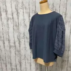 【美品】HK WORKS LONDONエイチケーワークスロンドン くすみブルー