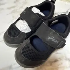 asics メッシュ ベルト付きシューズ 15.5cm