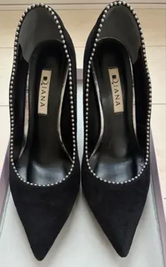 Diana パンプス　ブラック　スエード 23.5㎝