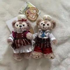 ディズニーシー ダッフィー シェリーメイ ぬいぐるみバッジ 新品未使用