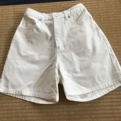 新品未使用、ホワイトデニム、Sサイズ。