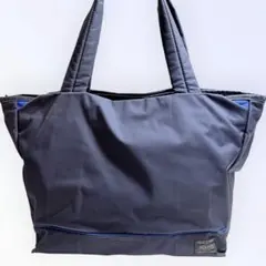 【PORTER】ポーター　ムース　トートバッグ　ネイビー　Mサイズ　A4のサムネイル
