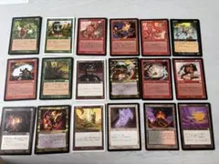 MTG 赤単 まとめ売り 大量セット MTG】赤単パーツ まとめ売り 大量セット - メルカリ