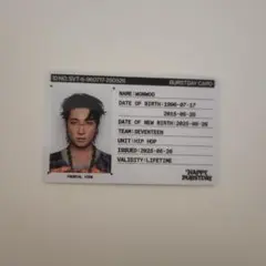 SEVENTEEN HAPPY BURSTDAY IDカード ウォヌ