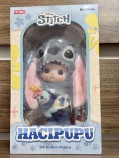 POPMART HACIPUPU ハチププ スティッチ ディズニー 1/8 - メルカリ