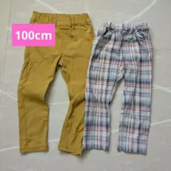 コンビミニ・西松屋 パンツ 100cm 2本セットのサムネイル