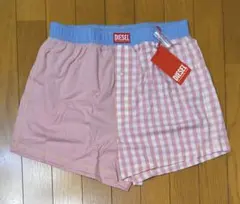 ディーゼル　新品　メンズ　トランクス(ピンク/ピンクM)