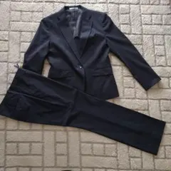 レディース　LESMUESネイビービジネスパンツスーツ上下