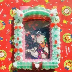 【128】トレカデコ ホイップデコ トレカケース B8 縦入れ クリスマス　季節