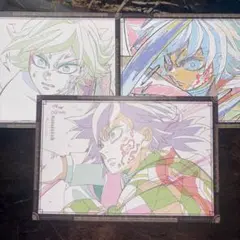 鬼滅の刃 お楽しみくじ おすそわけポストカード 冨岡義勇 セット　b