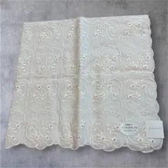 新品 NINA RICCI ニナリッチ 刺繍レースハンカチ 日本製 箱入りのサムネイル