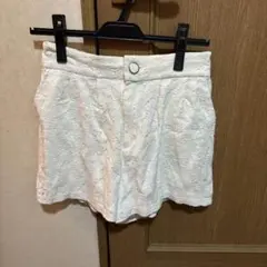 OZOC オゾック　レース素材 ショートパンツ 38