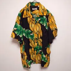 値下げ中5-21【美品】サノバチーズ恋する惑星シャツ　半袖オープンカラー 5-21【美品】サノバチーズ恋する惑星シャツ 半袖オープンカラー - メルカリ