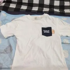 PEANUTS チャーリーブラウン ポケットTシャツ 150