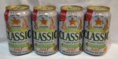 サッポロ クラシック 富良野VINTAGE 2025 350ml 4缶のサムネイル