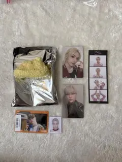 スキズ　ミニボアキャップ　フィリックス　トレカセット