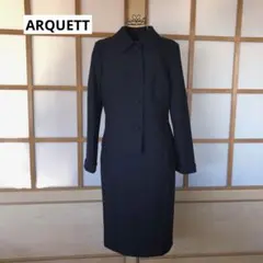 美品　ARQUETT 大きいサイズ　レディース　ワンピーススーツ　紺　LL XL