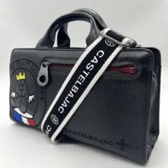 【新品級✨】カステルバジャック 2WAY トートバッグ ショルダーバッグ ロゴ