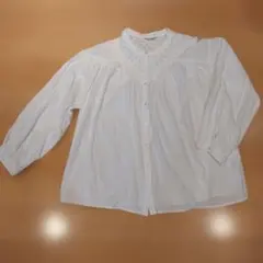 サマンサモスモス　ホワイトシャツ 　レース