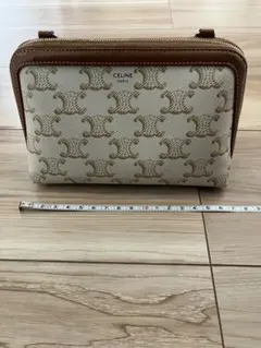 CELINE トリオンフ　クラッチショルダーバック