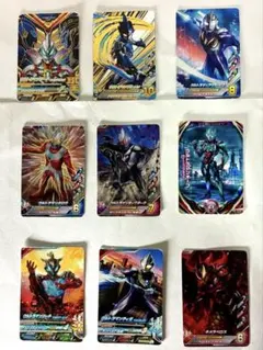 ウルトラマン　フュージョンファイト　トレーディングカード9枚セット+おまけ5枚