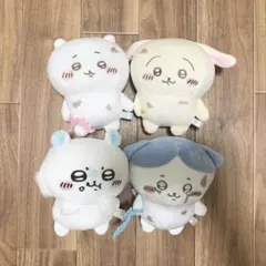 ちいかわ とぼとぼぬいぐるみ 全3種 ＋ モモンガと一緒ぬいぐるみ 1体