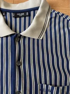 新宿伊勢丹購入　CELINE ストライプ 半袖シャツ 新宿伊勢丹購入 CELINE ストライプ 半袖シャツ 新宿伊勢丹購入