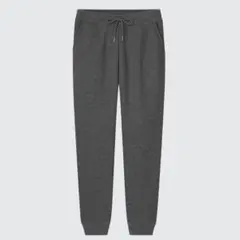 《未使用》ユニクロ ヒートテックボアスウェットパンツS ダークグレー