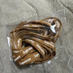Supreme ブラウン　シューレース