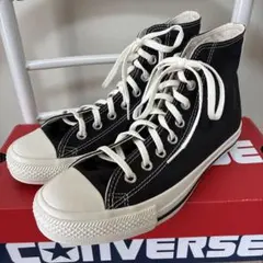 新品箱付き！CONVERSEオールスターブラックハイカットスニーカー
