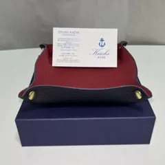 新品　STUDIO KIICHI 本革　レザー　小物入れ キーケース　ブラック