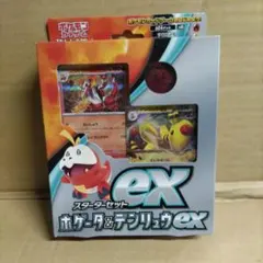 ポケモンカードゲーム スターターセットex ホゲータ＆デンリュウex
