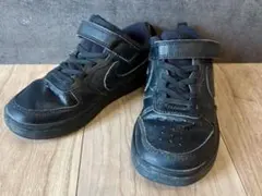 Nike ブラック スニーカー ベルクロ付き　19.0cm