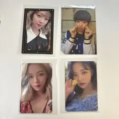 K-POP TWICE ジョンヨントレカ4枚セット