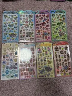 さ*ん様 うるちゅるポップシール　8シートセット