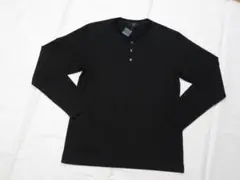 エポカウォモ　ヘンリーネックカットソー　50/LLサイズ　29,700円 黒のサムネイル