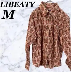 LIBERTY リバティ 花柄 コーデュロイ シャツ Mサイズ 長袖 おしゃれのサムネイル