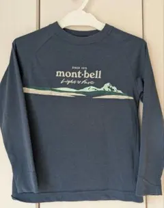 モンベル　ウィックロン　長袖　　120 ネイビー