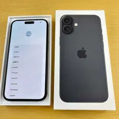 Apple iPhone16 plus 128 Black バッテリー91% - メルカリ