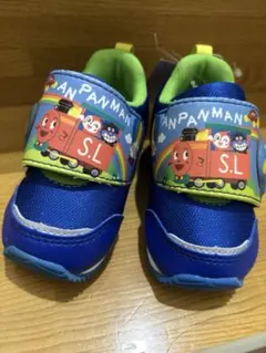 新品アンパンマン　12.0㎝　ムーンスタースニーカー 青