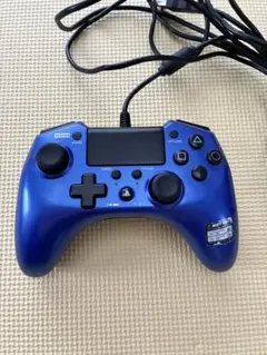 PS4 有線　コントローラー 青　プレステ