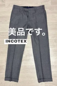 INCOTEX SUPER100’s 002x1 ウールスラックス
